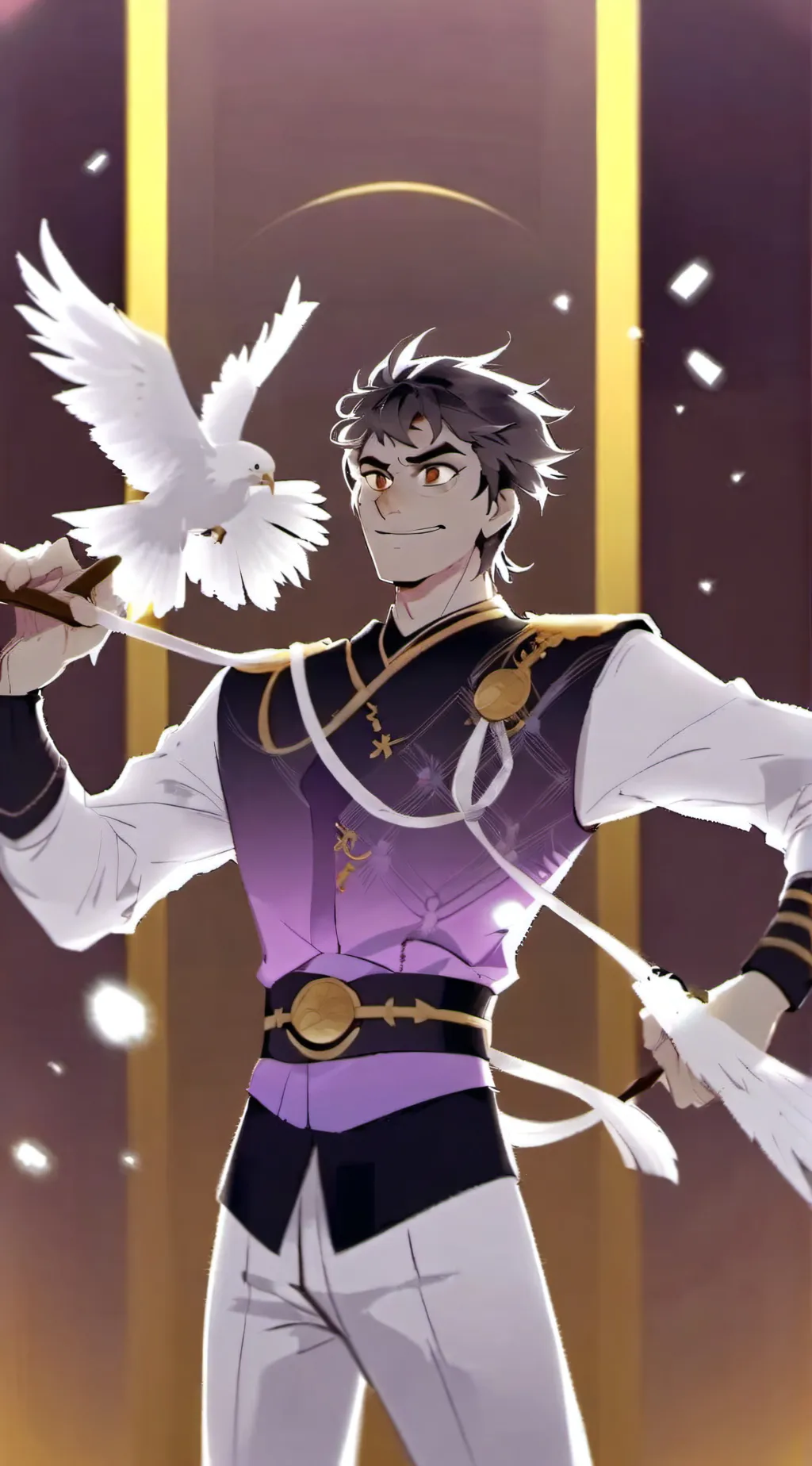 ai character: Adam background