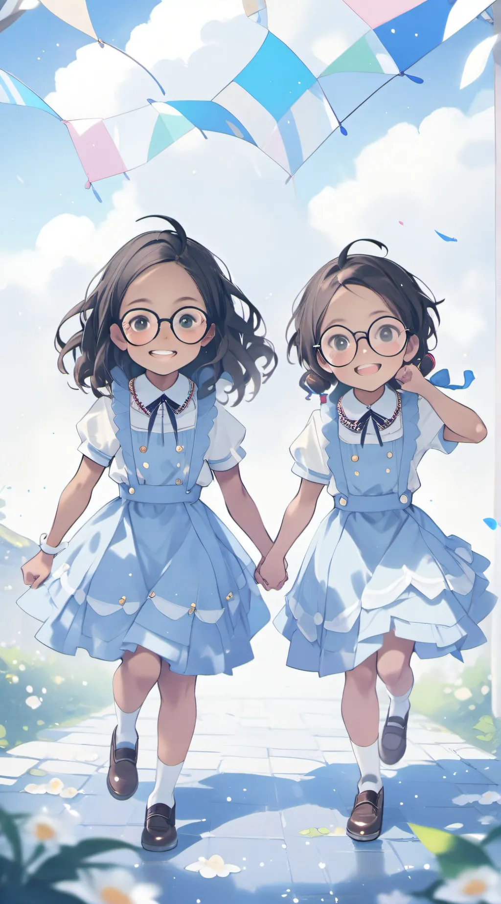 ai character: Megan and Ava background