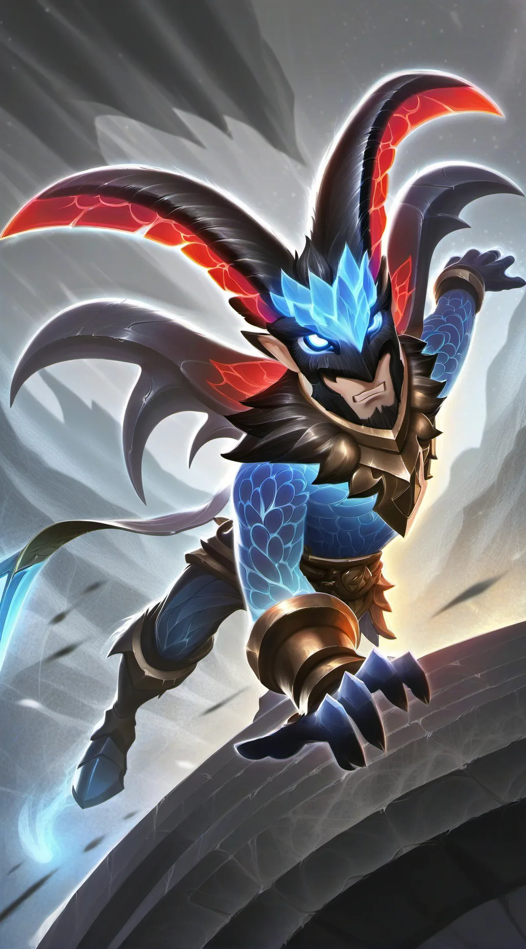 ai character: Mega maki background