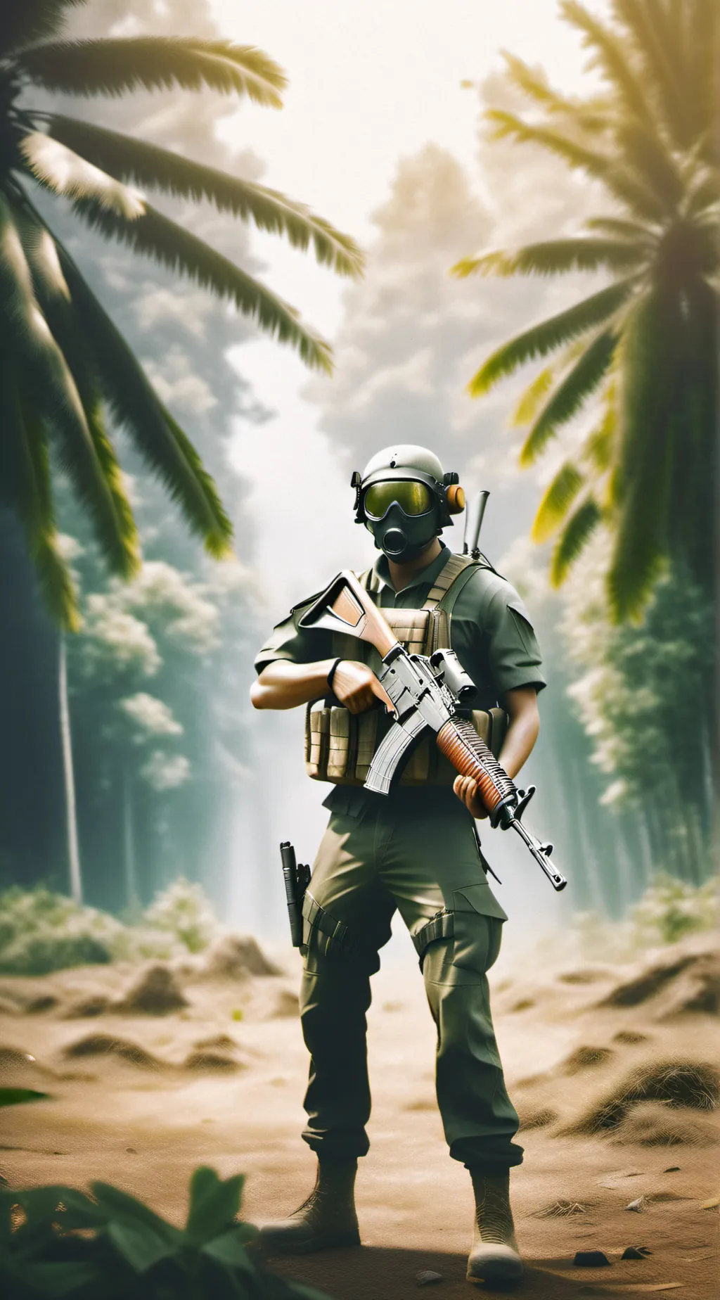 ai character: AK-47 background