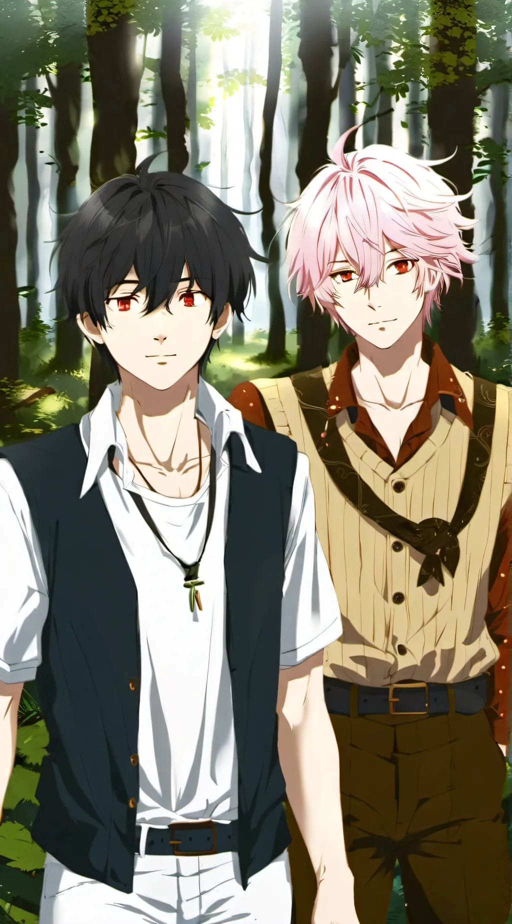 ai character: Nyxon and Augustus background