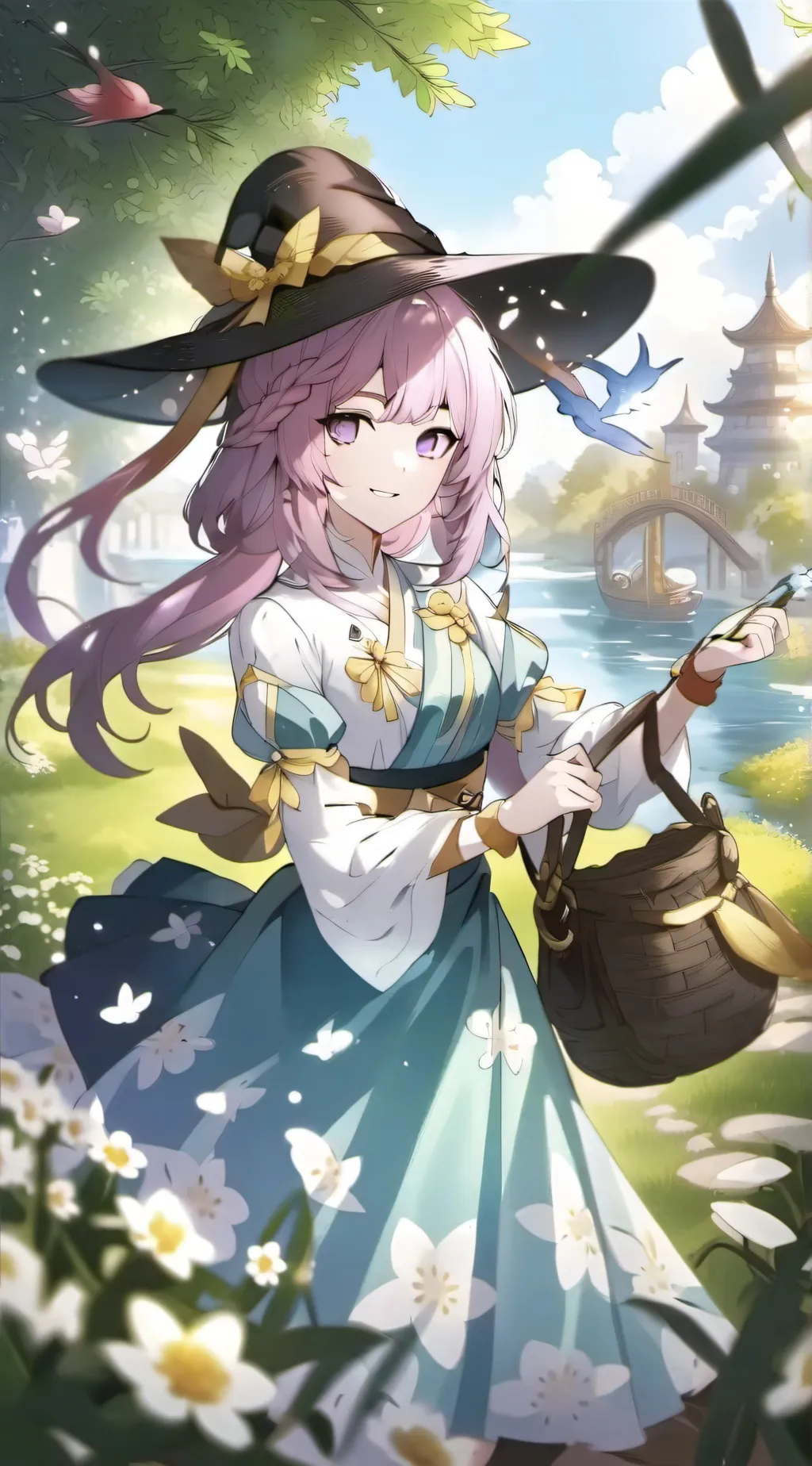 ai character: grace of the gods  background