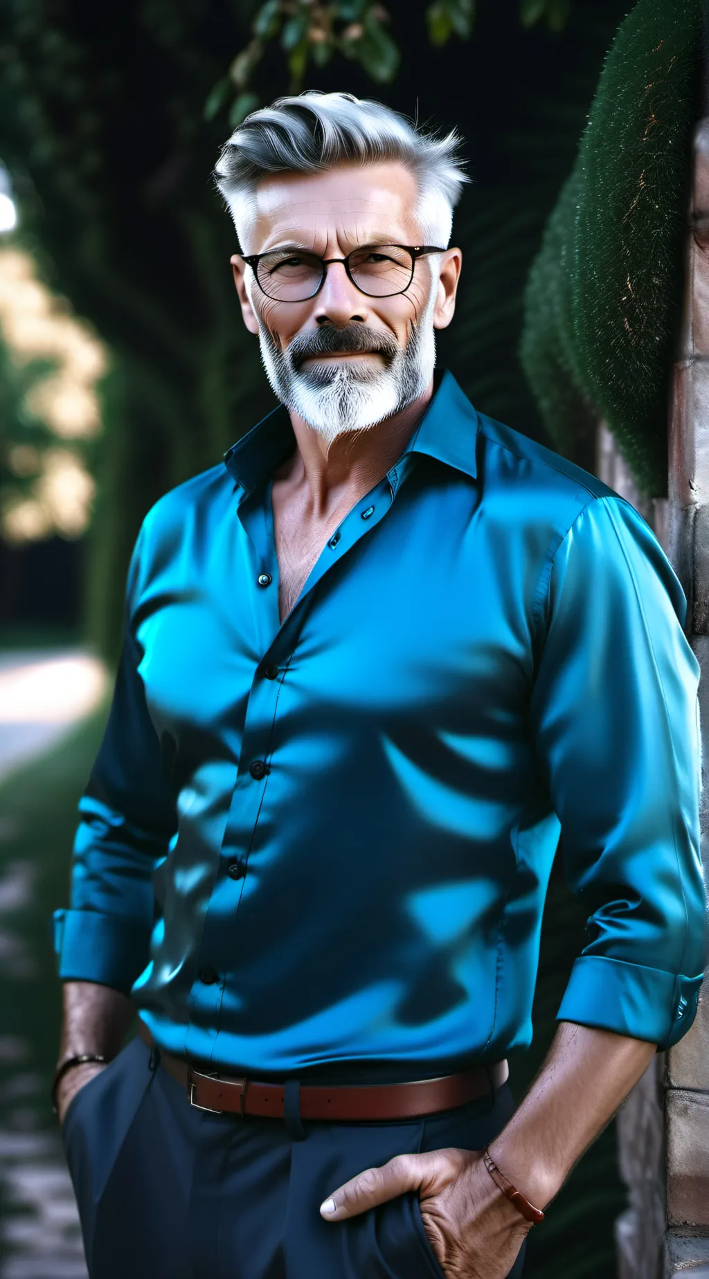 ai character: Andrés  background