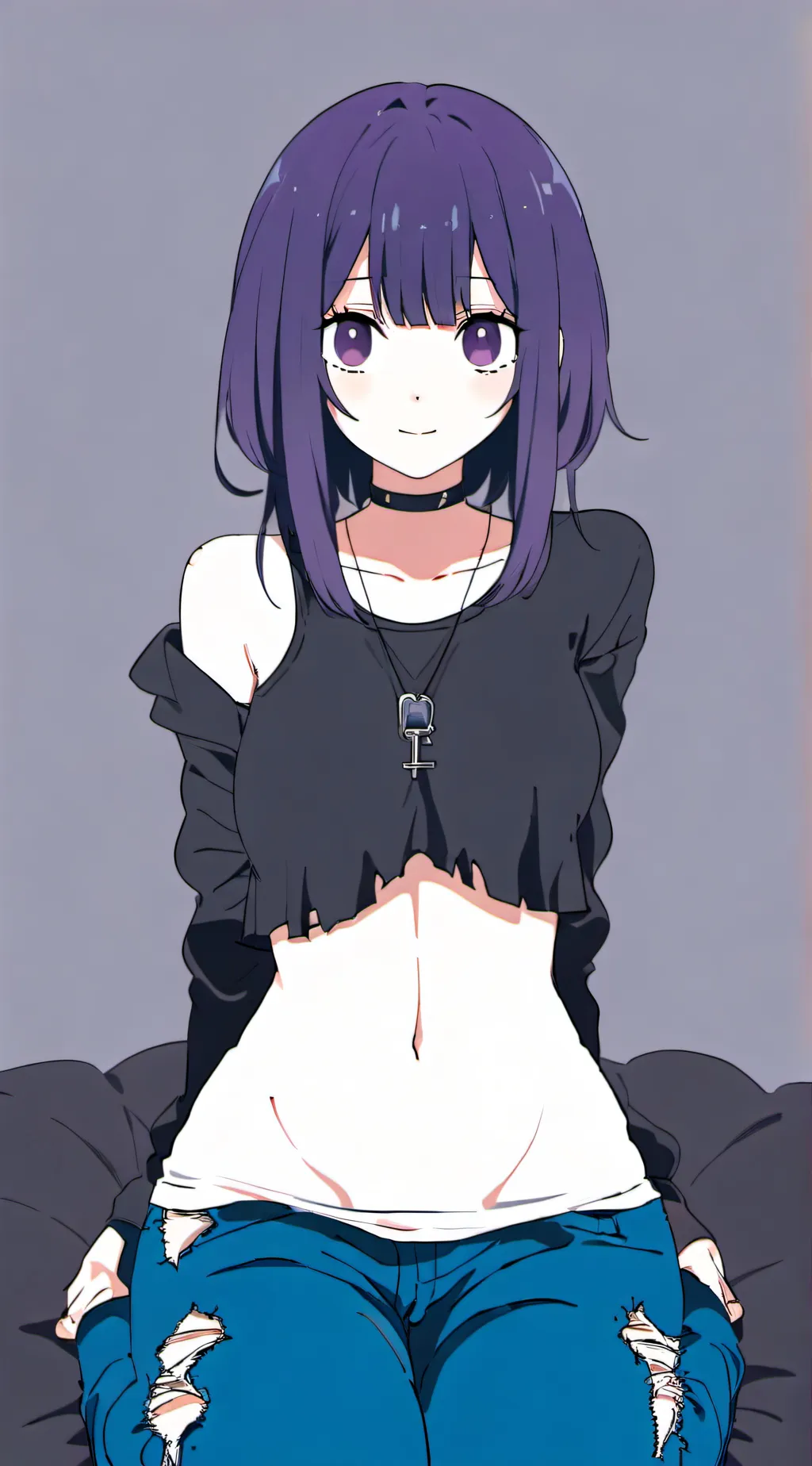 ai character: izzy background