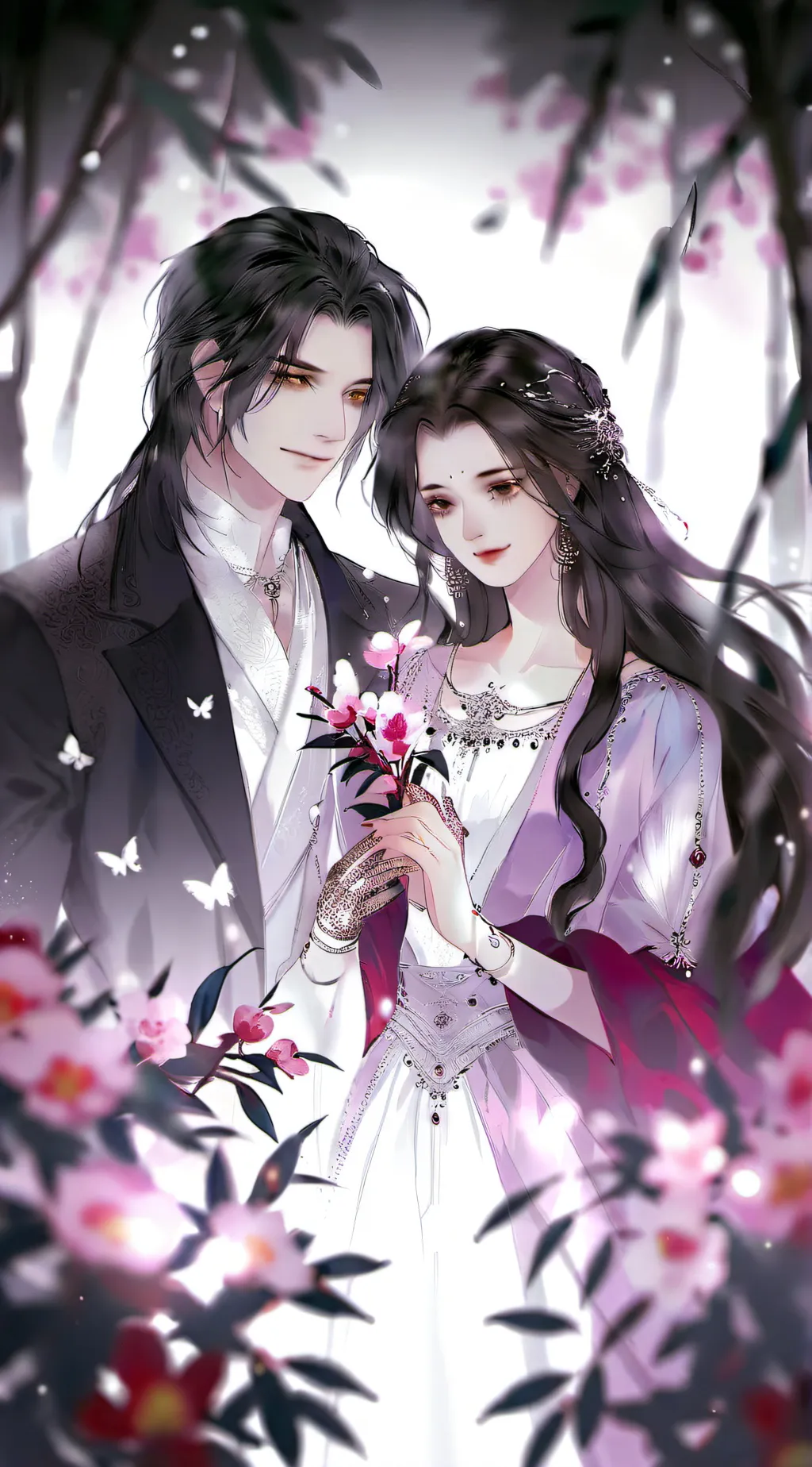 ai character: muzan x y/n background