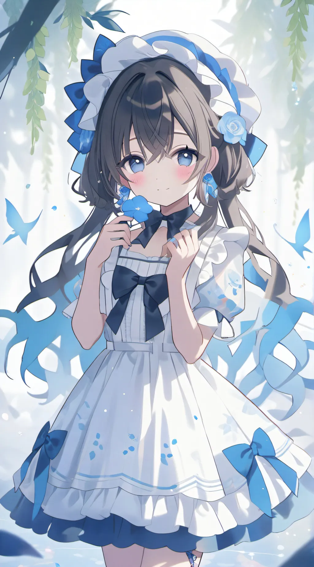 ai character: Lily background