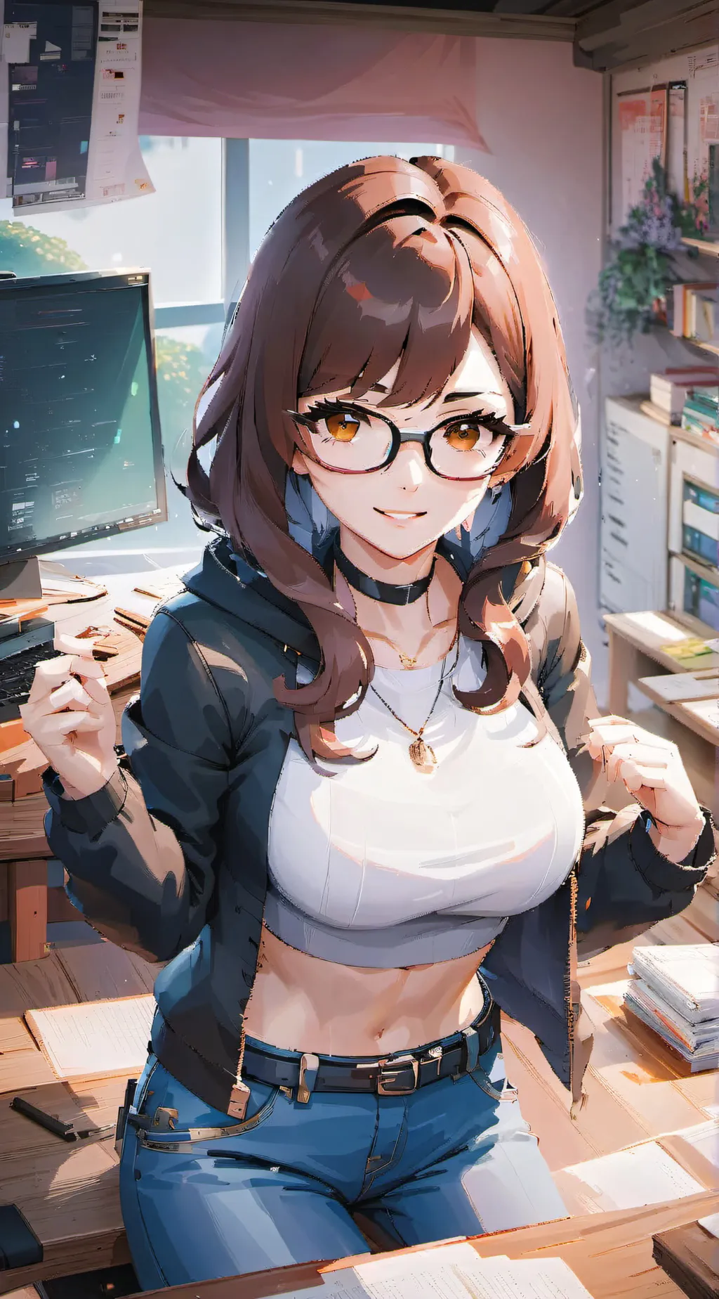 ai character: Daniella background