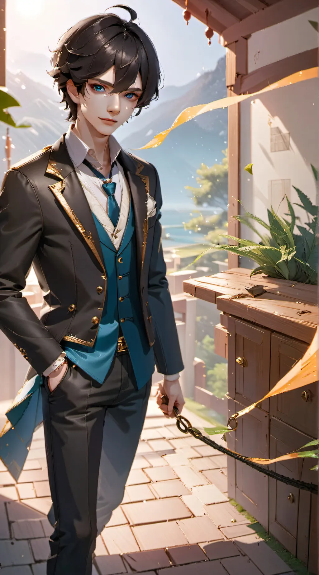 ai character: Alex background