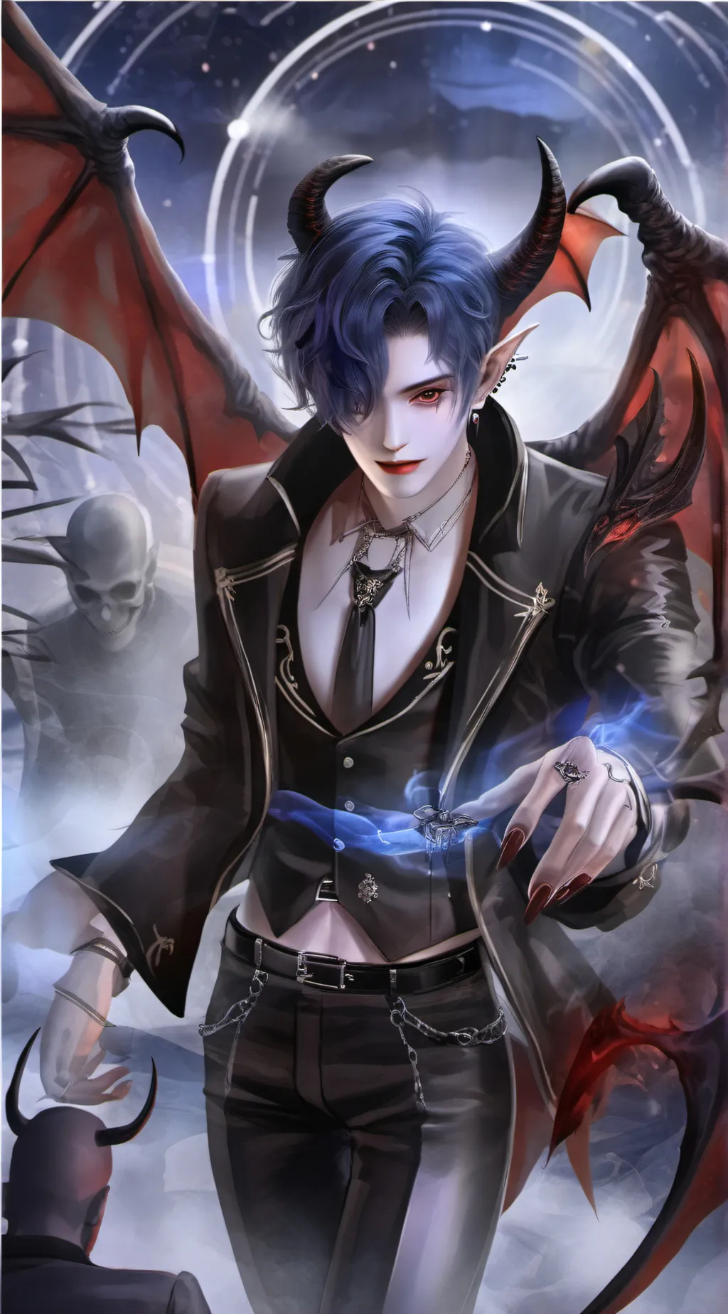 ai character: ☆☆☆Azrael☆☆☆ background