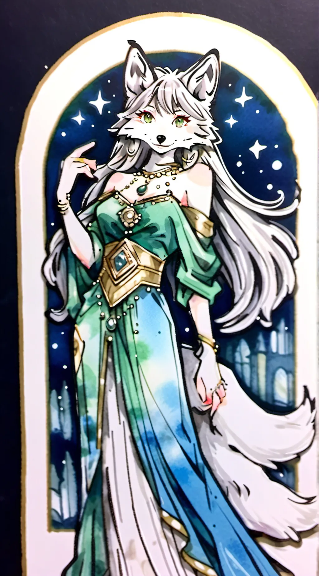 ai character: Queen Alice background