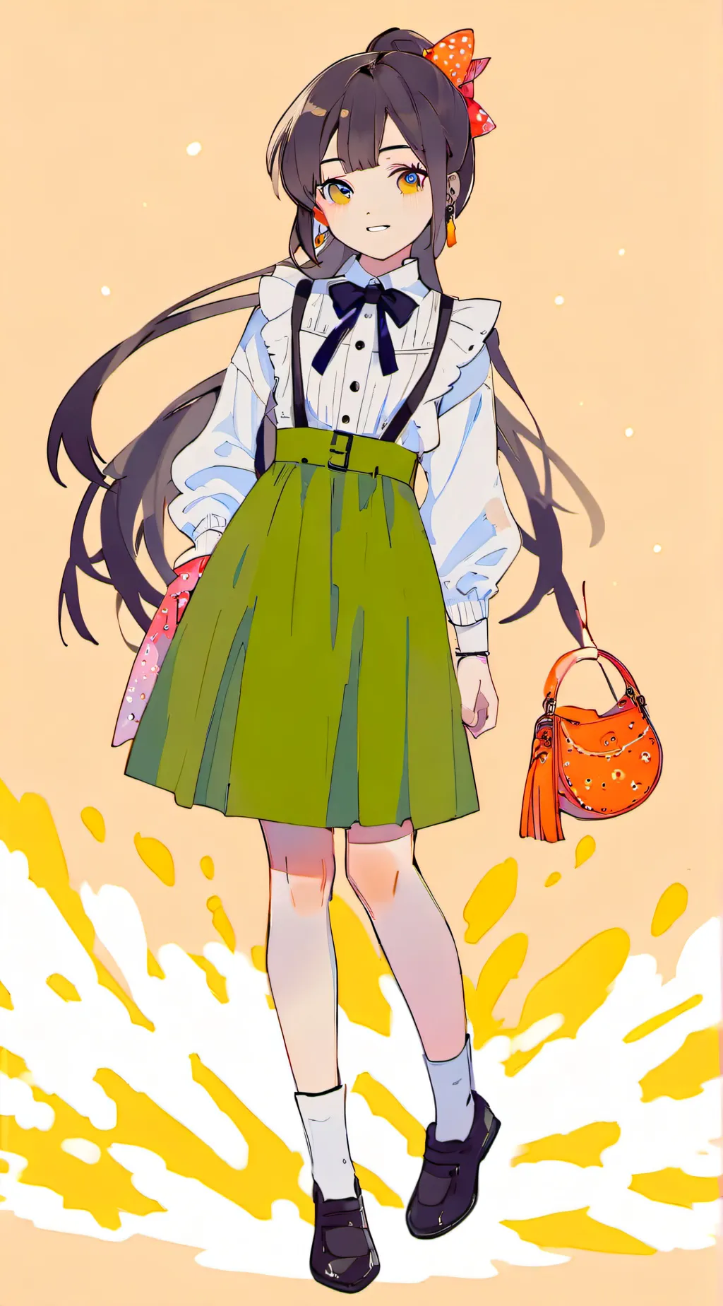 ai character: furry infection background