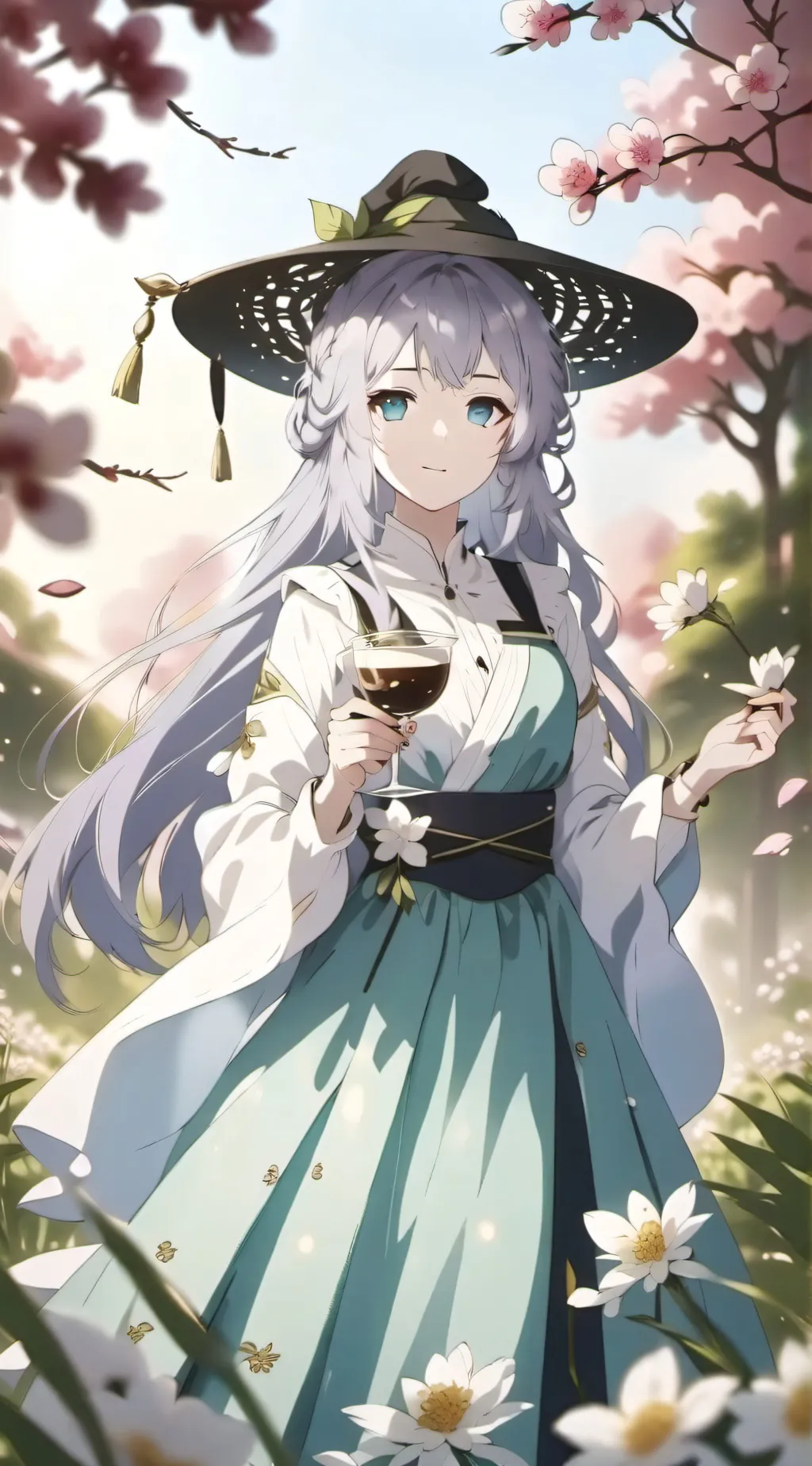 ai character: April background