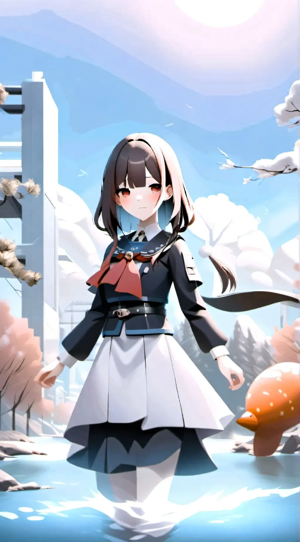 ai character: Belle background