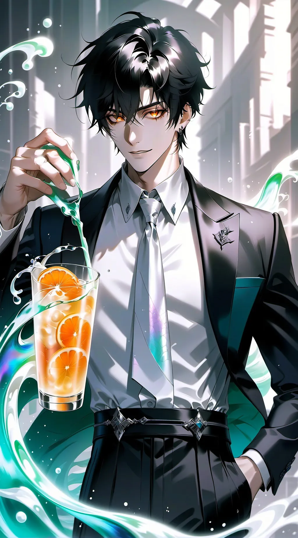 ai character: Maxiel  background