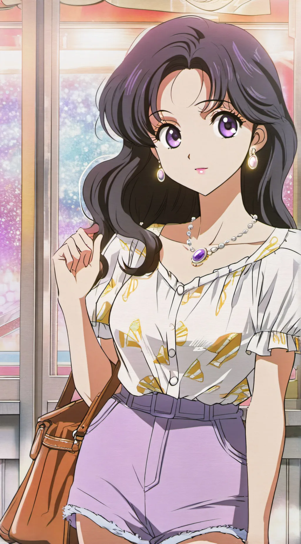 ai character: 💜Loshi background