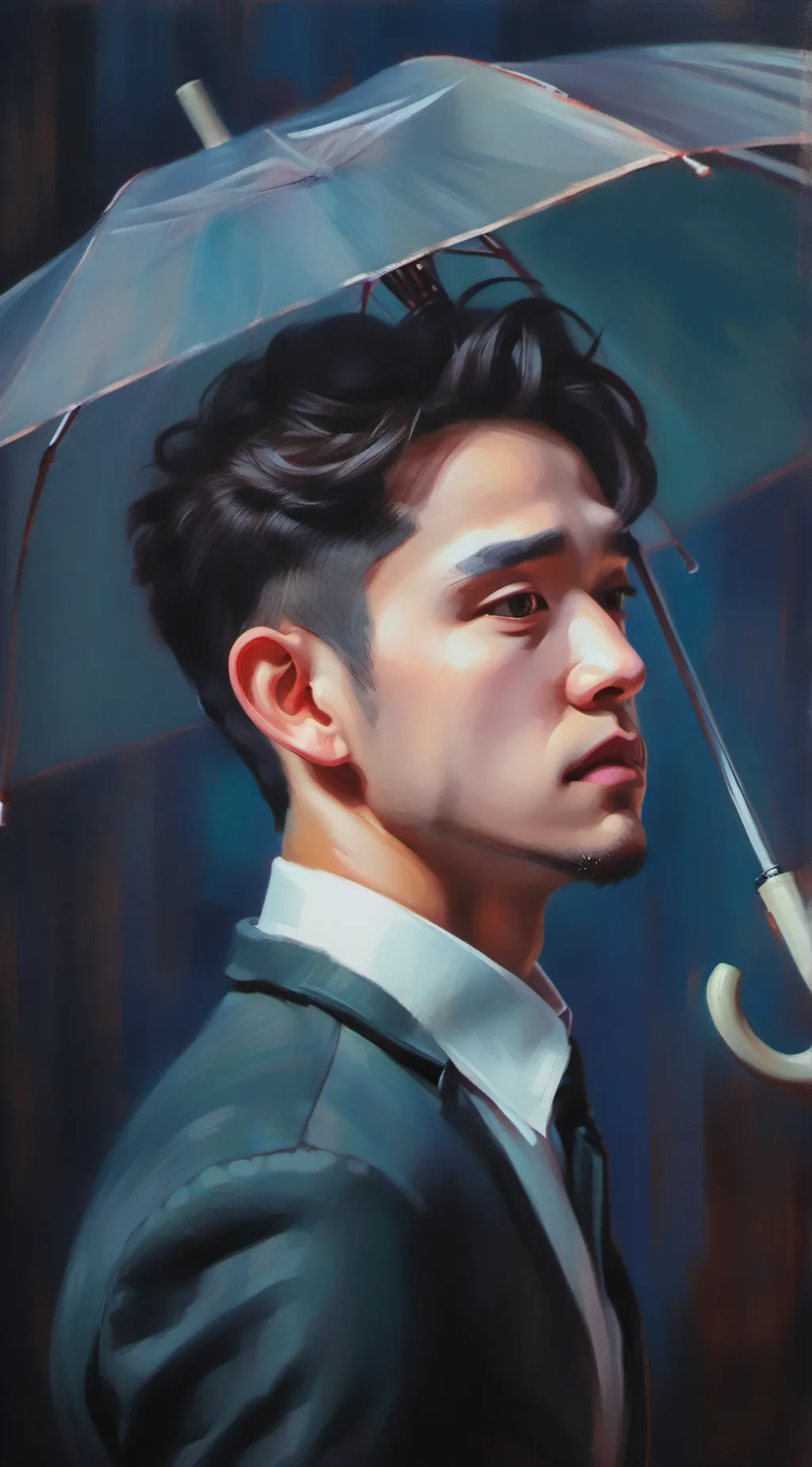 ai character: Umbrella academy 3 background