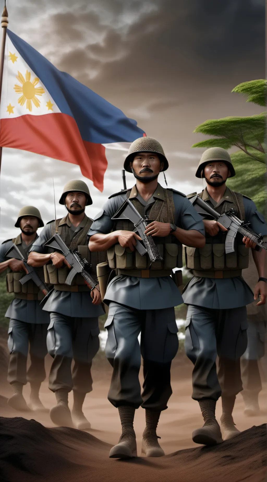ai character: the PHILIPPINES background