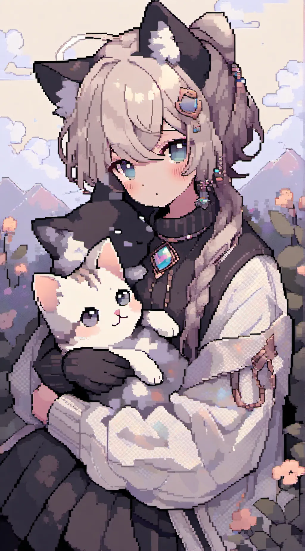 ai character: -♥︎Nina♥︎- background