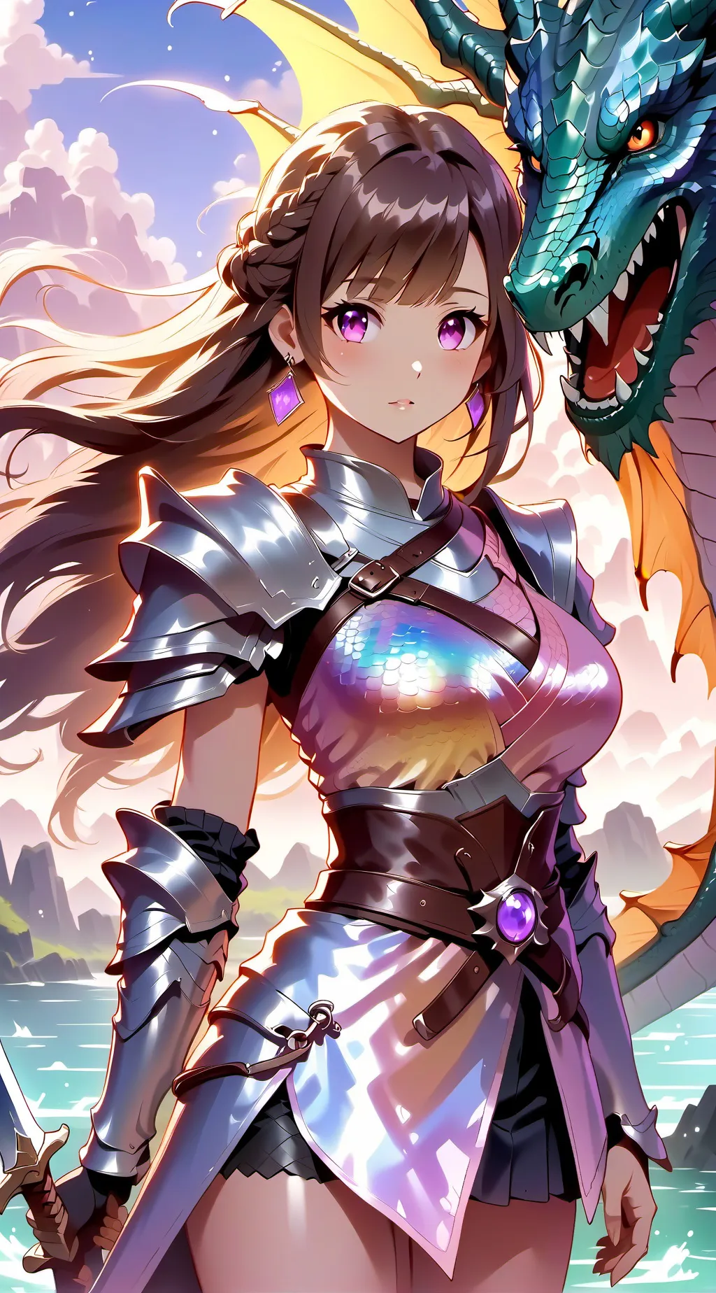 ai character: Leah background