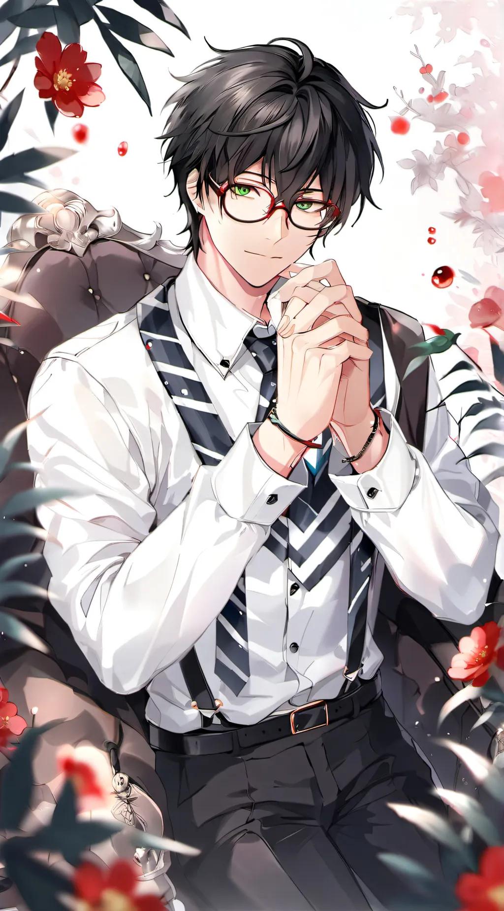 ai character: Xavier Lux  background