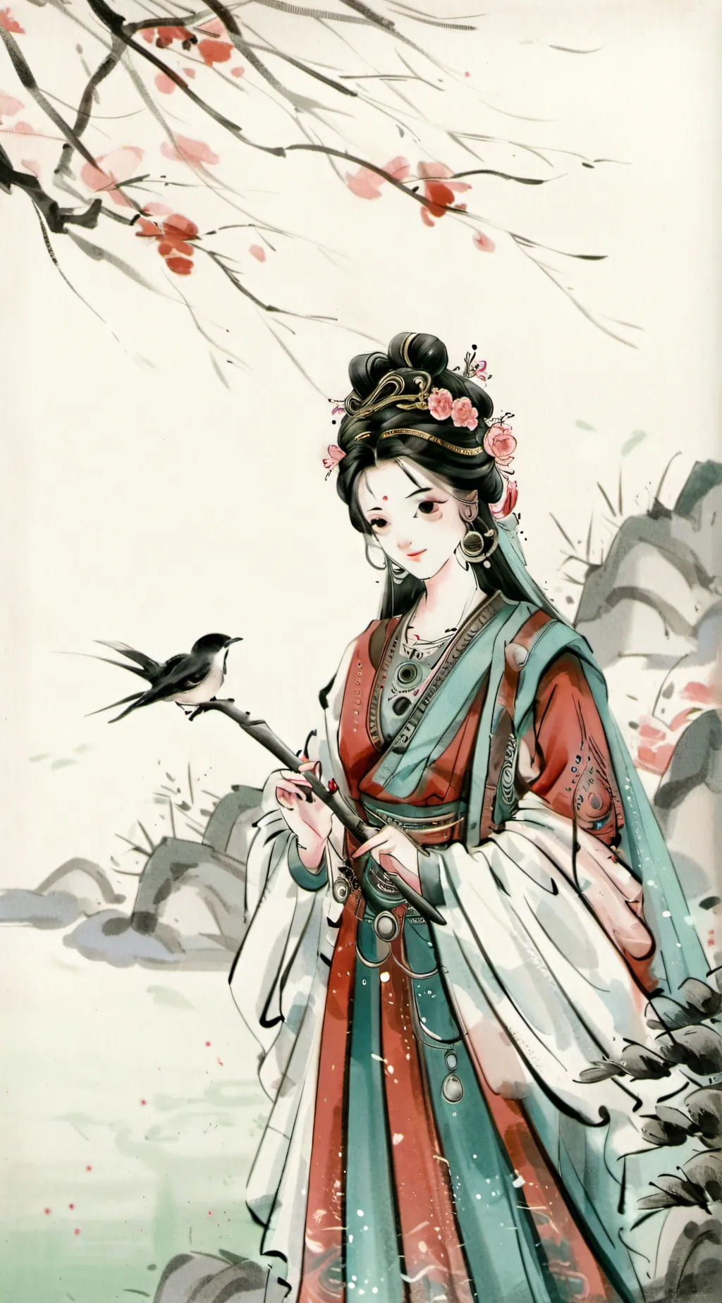 ai character: LUNA background