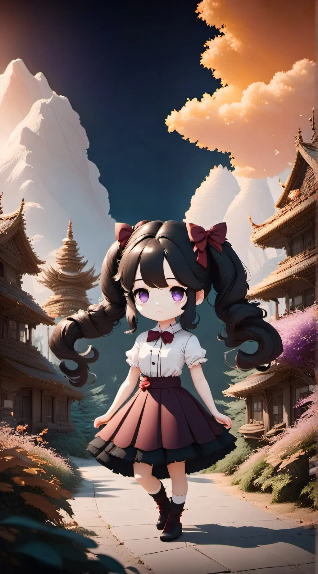 ai character: Ashley background