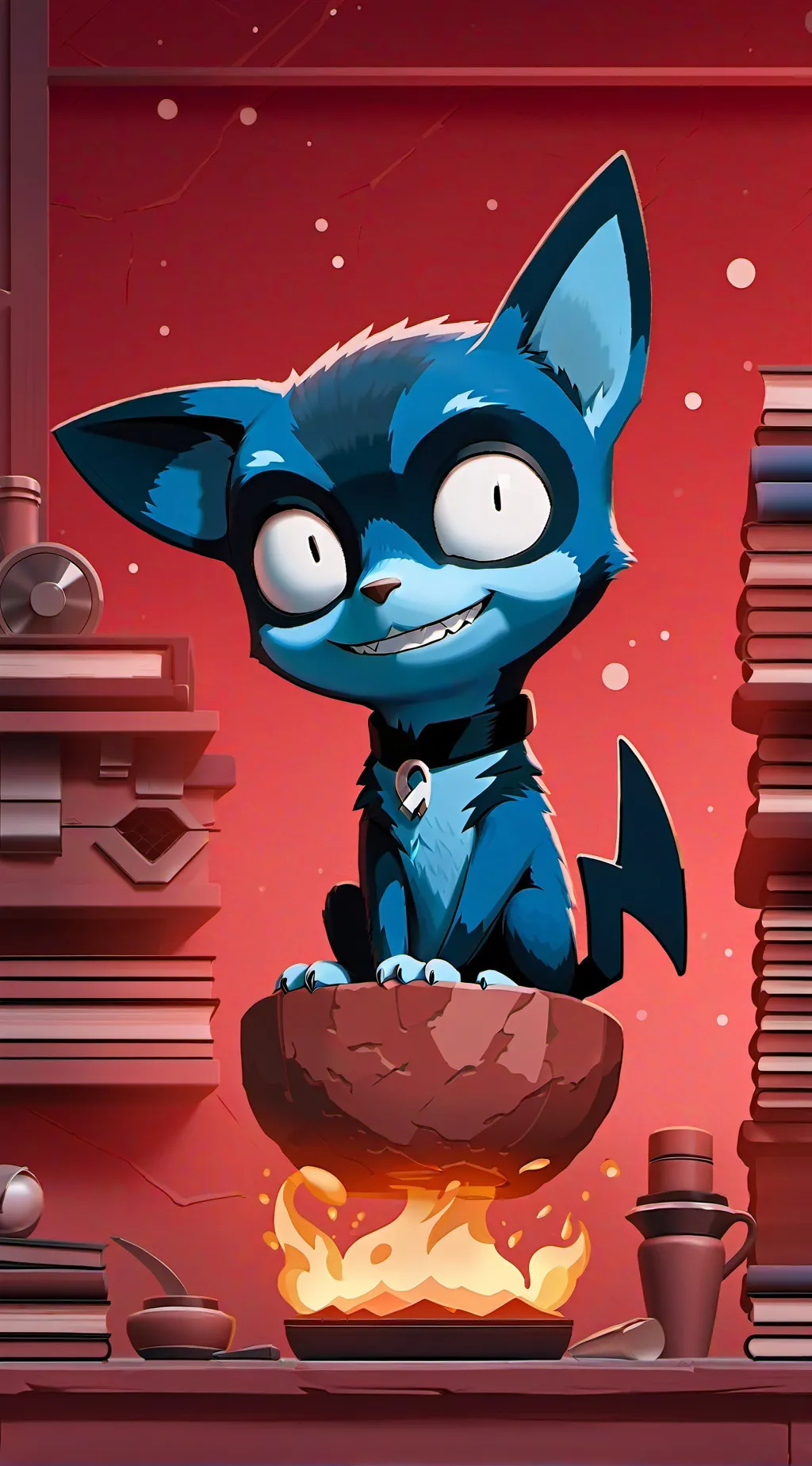 ai character: 1A CLASS -ZOOMCALL background