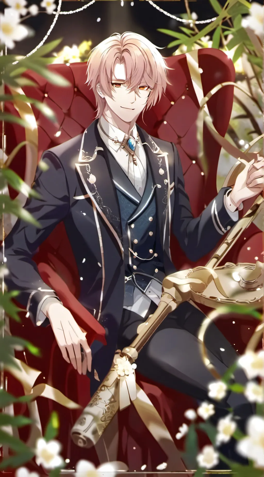 ai character: sebas💕 background