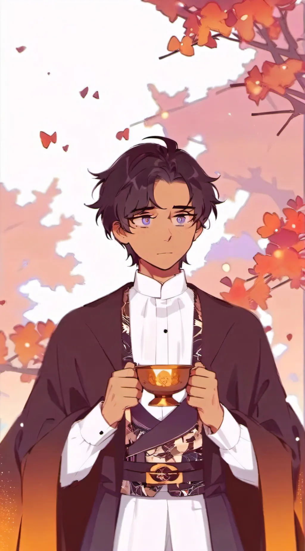 ai character: Friends? :P background