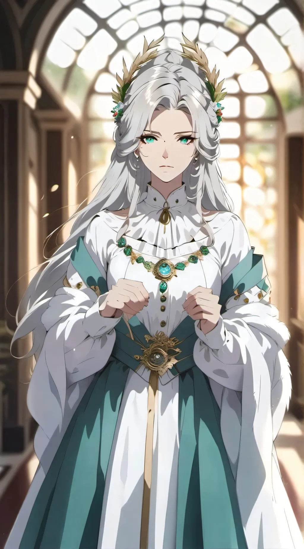 ai character: Vanessa arcunas background