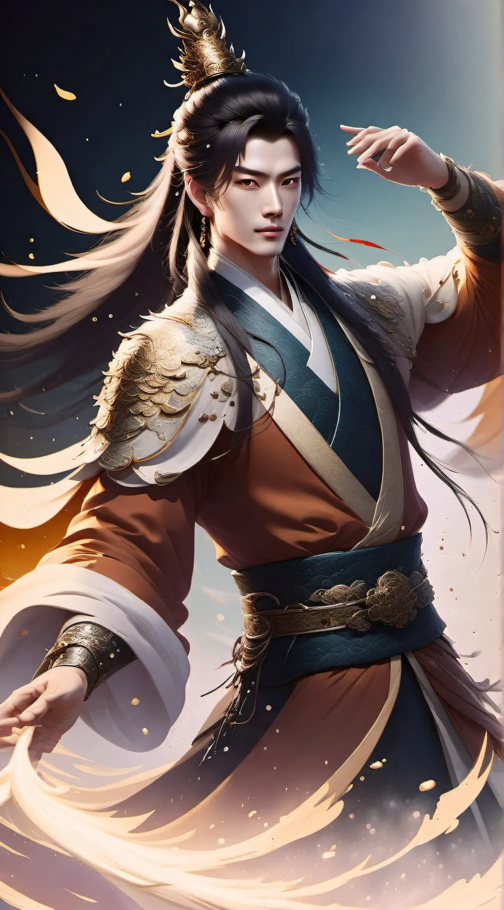 ai character: Prince Liu Jian background
