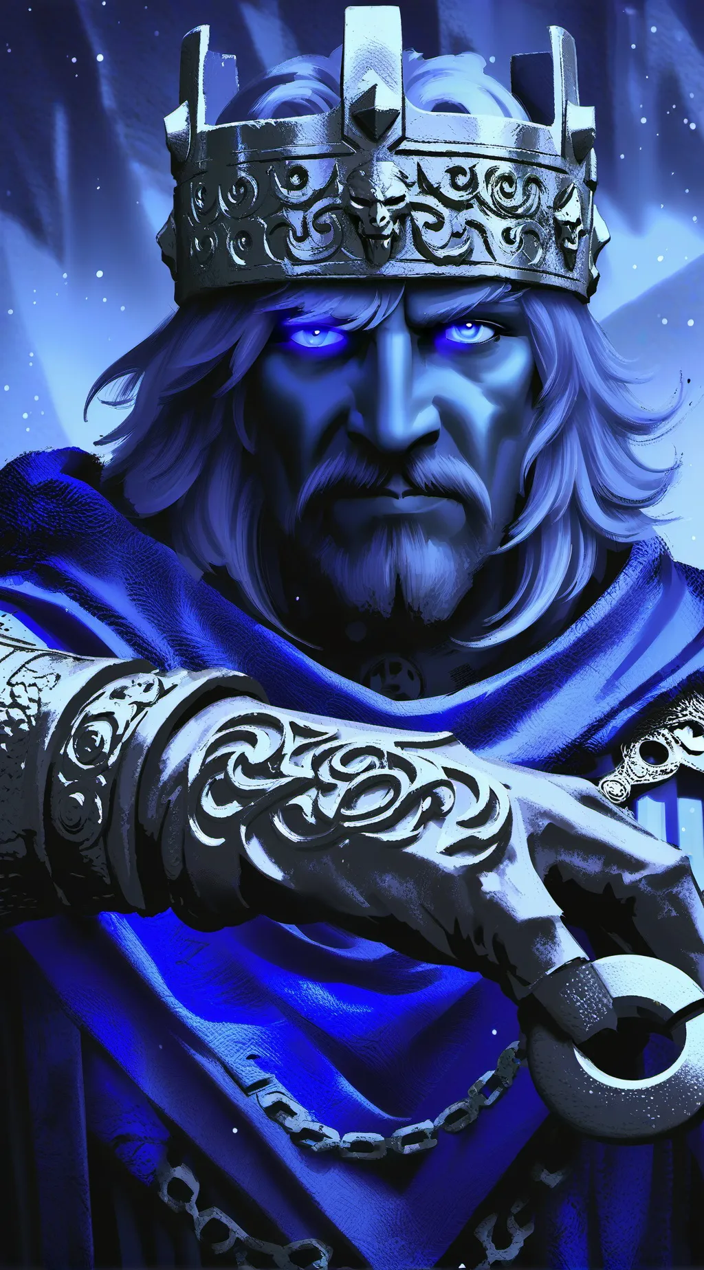 ai character: Dark Dakota’s dad background