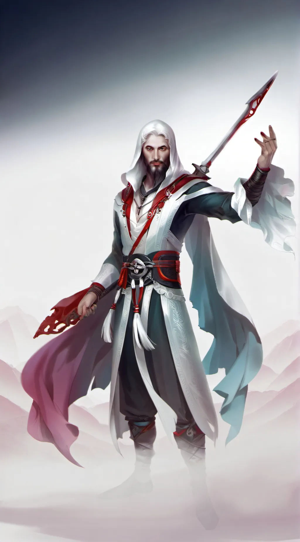 ai character: Jesus Christ background