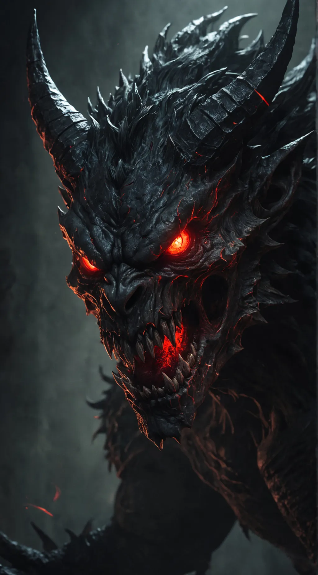 ai character: Demon of the night background