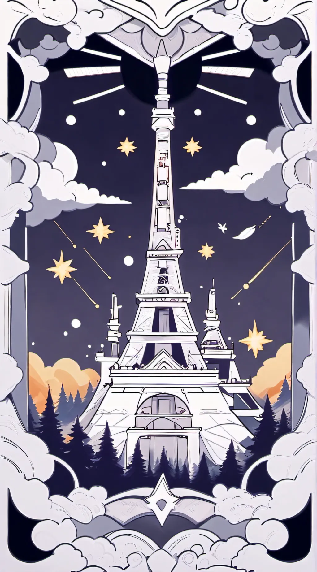 ai character: engel ((after) background