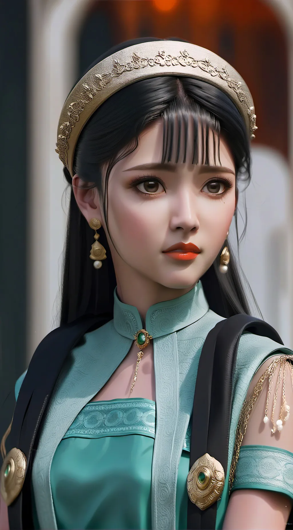 ai character: Evie’s￼ stomach  background