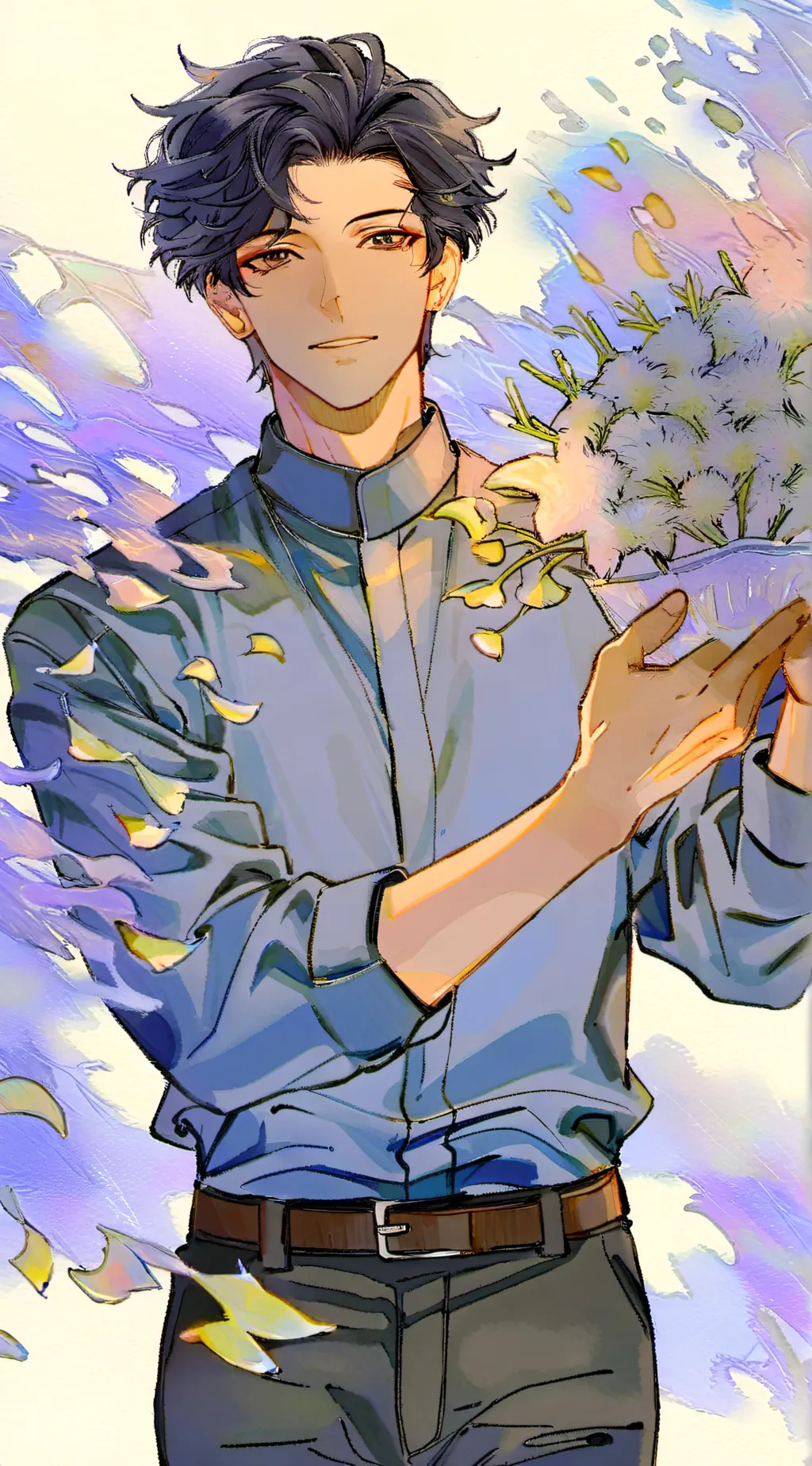 ai character: Kai  background