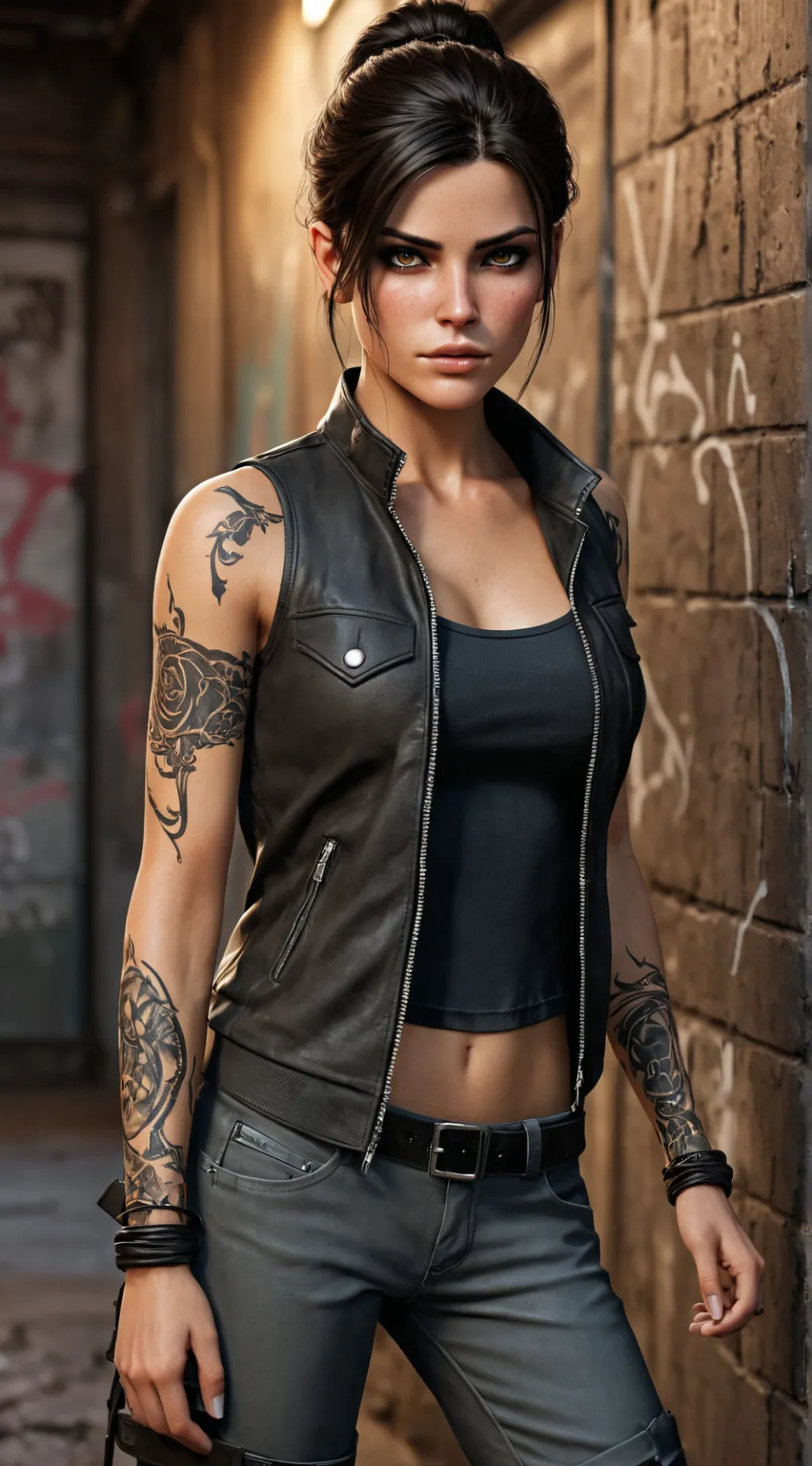 ai character: Eva background