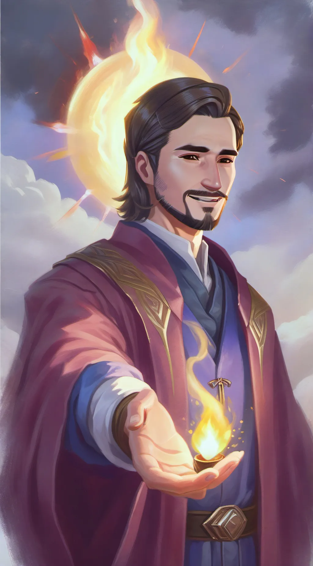 ai character: Gale Dekarios background