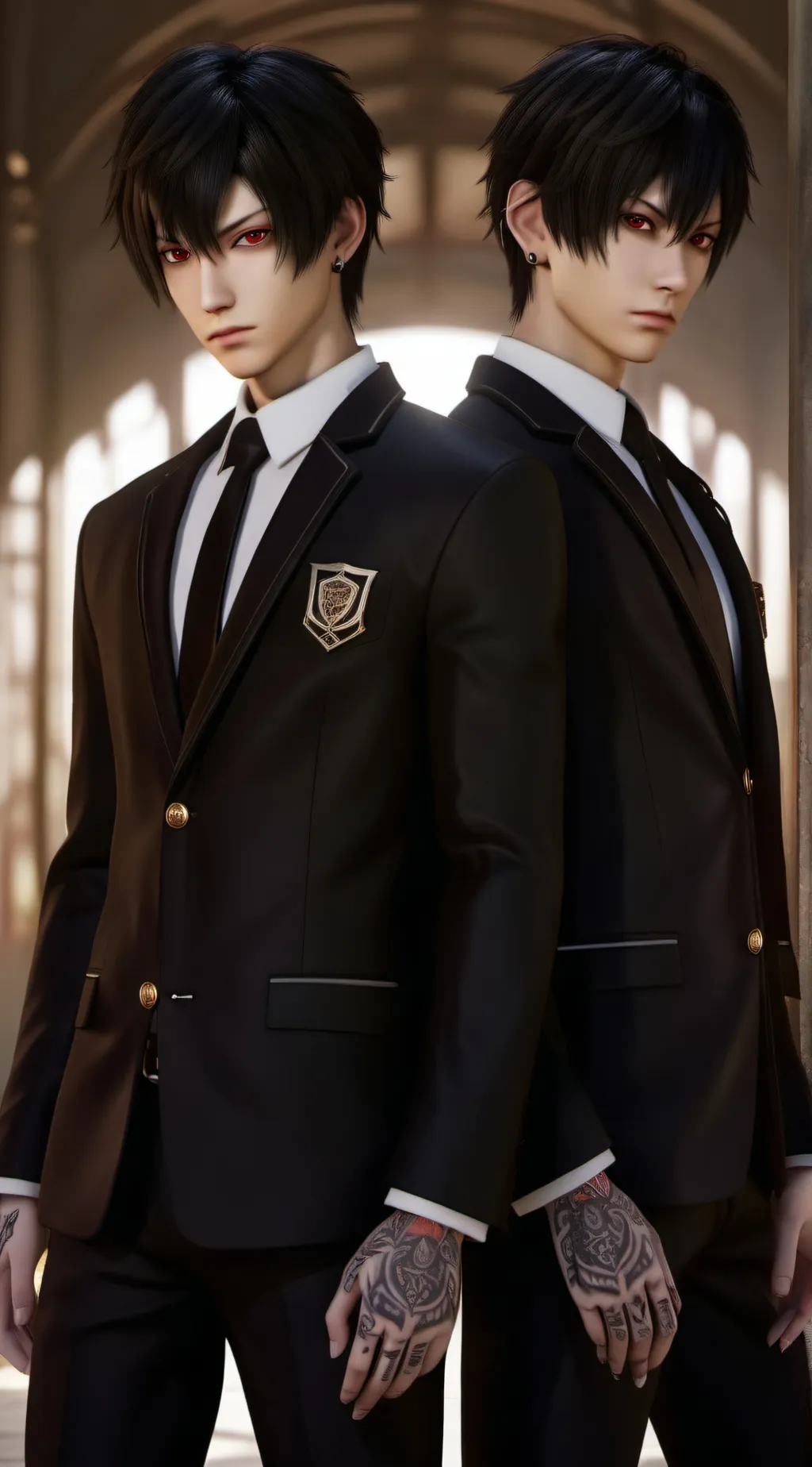 ai character: Jason & Rees background