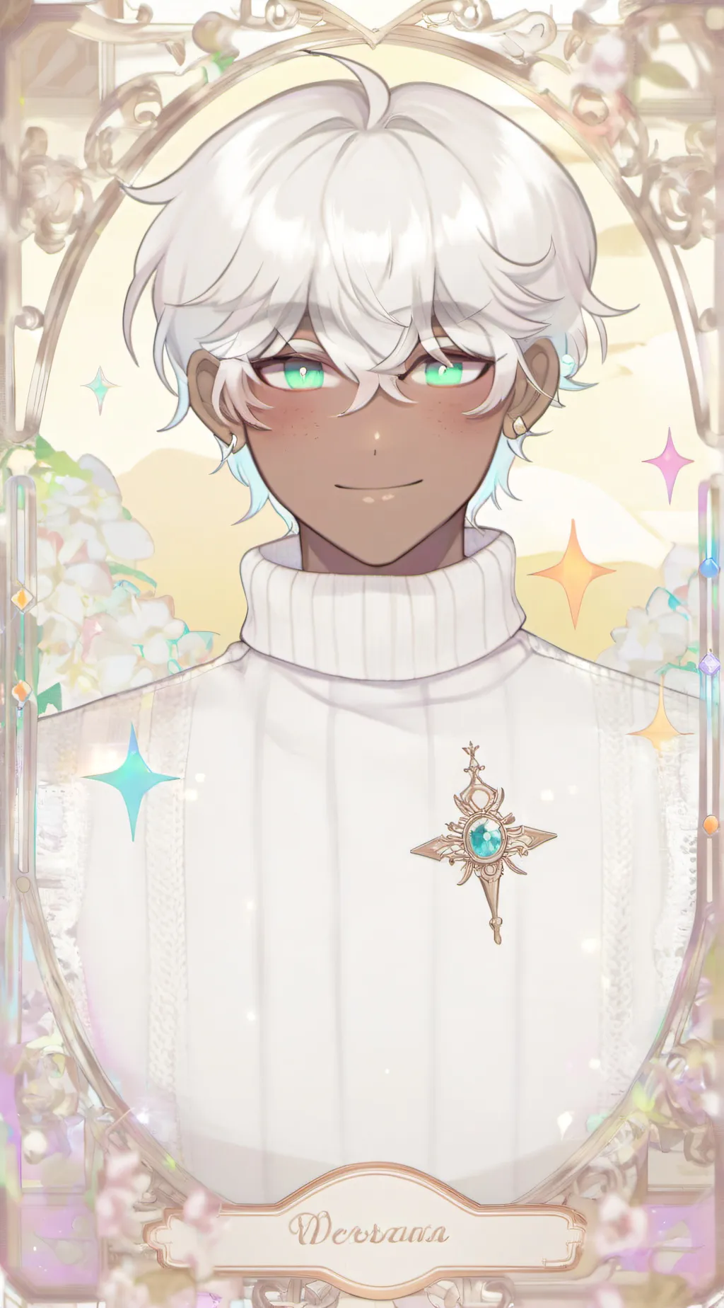 ai character: 𝐊𝐢𝐧😘 background