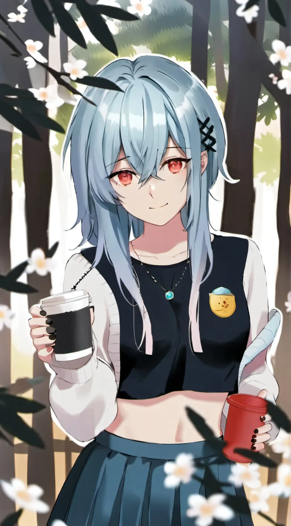 ai character: Michelle/Miku background