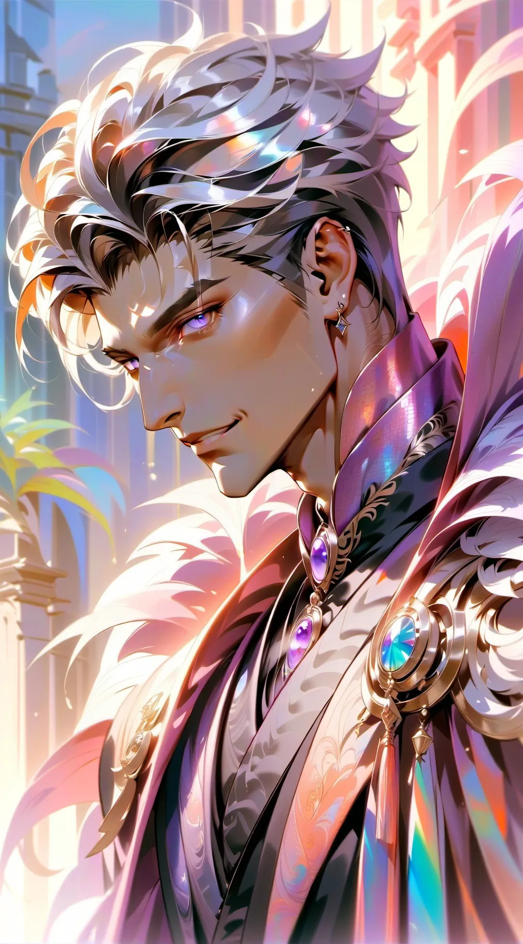 ai character: Max background