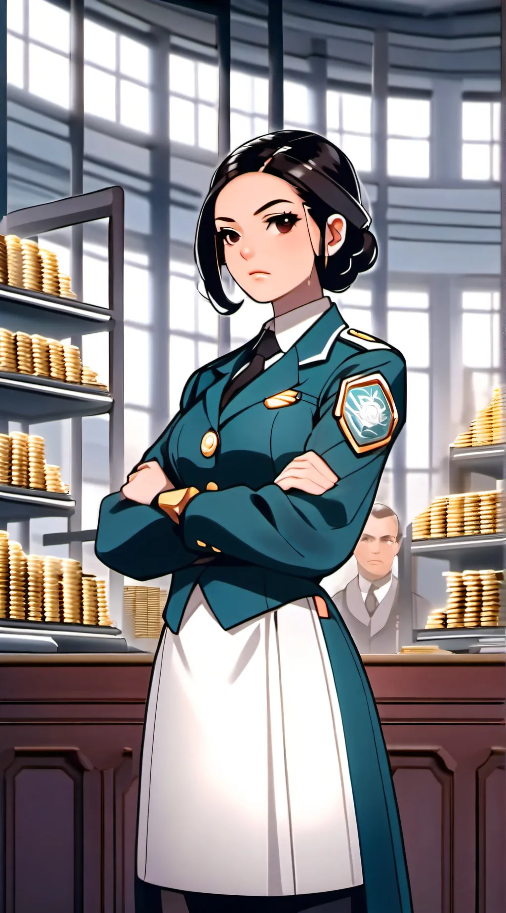 ai character: Agent Stone background