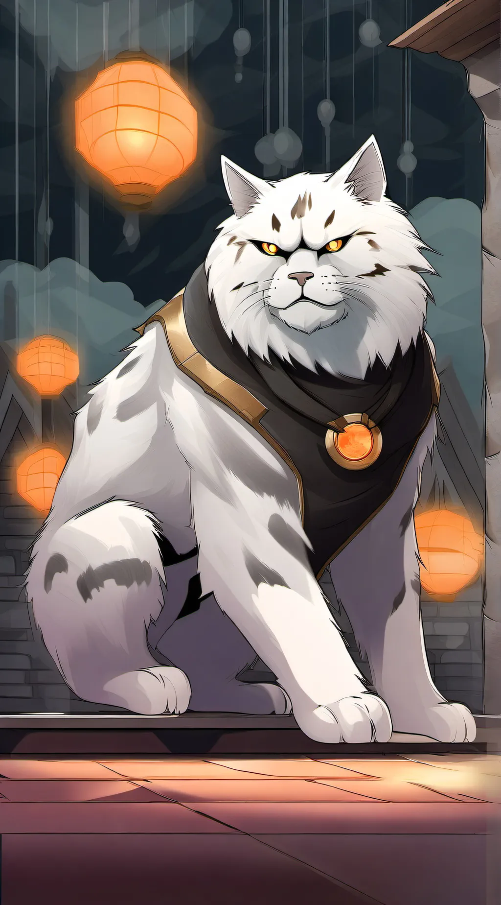 ai character: Battle Cats background