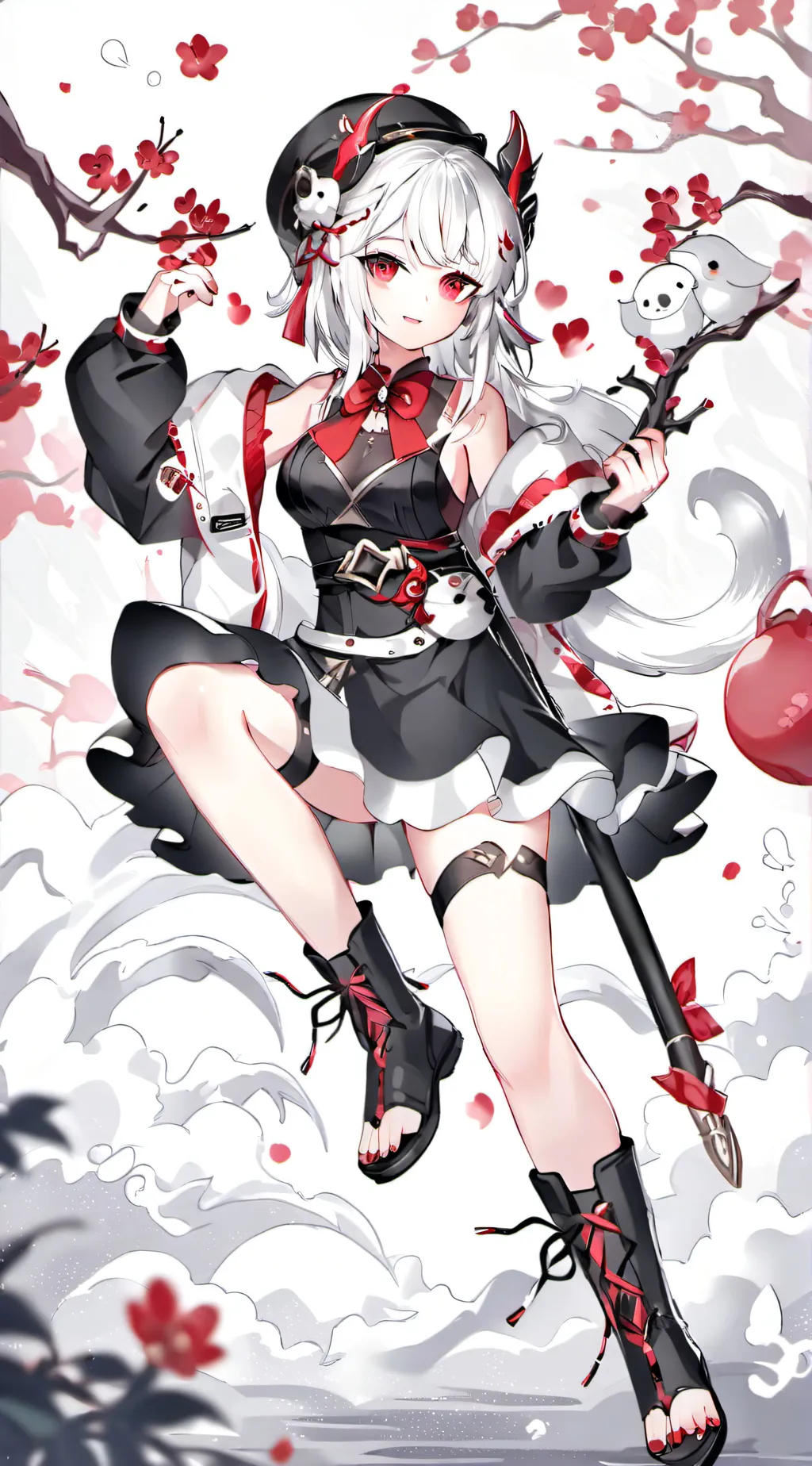 ai character: lily background