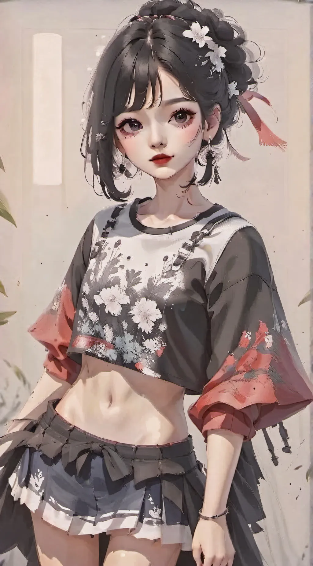 ai character: Danielle  background