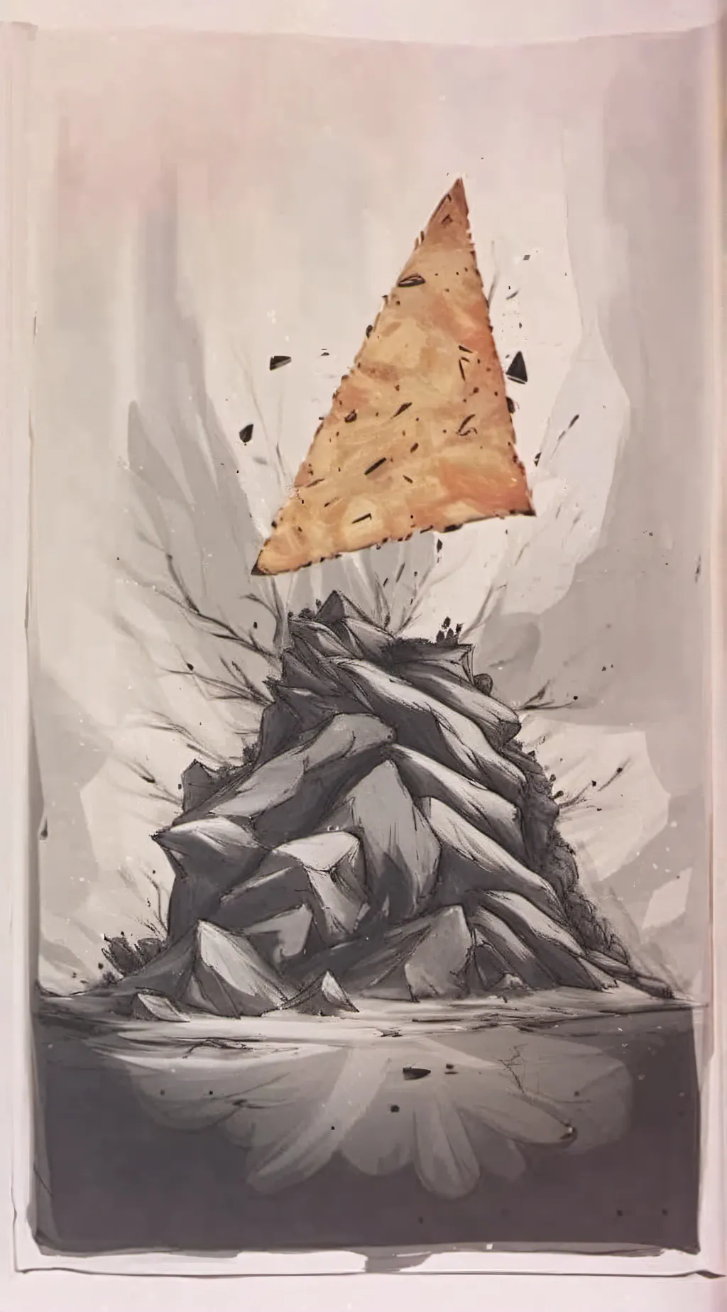 ai character: dorito background