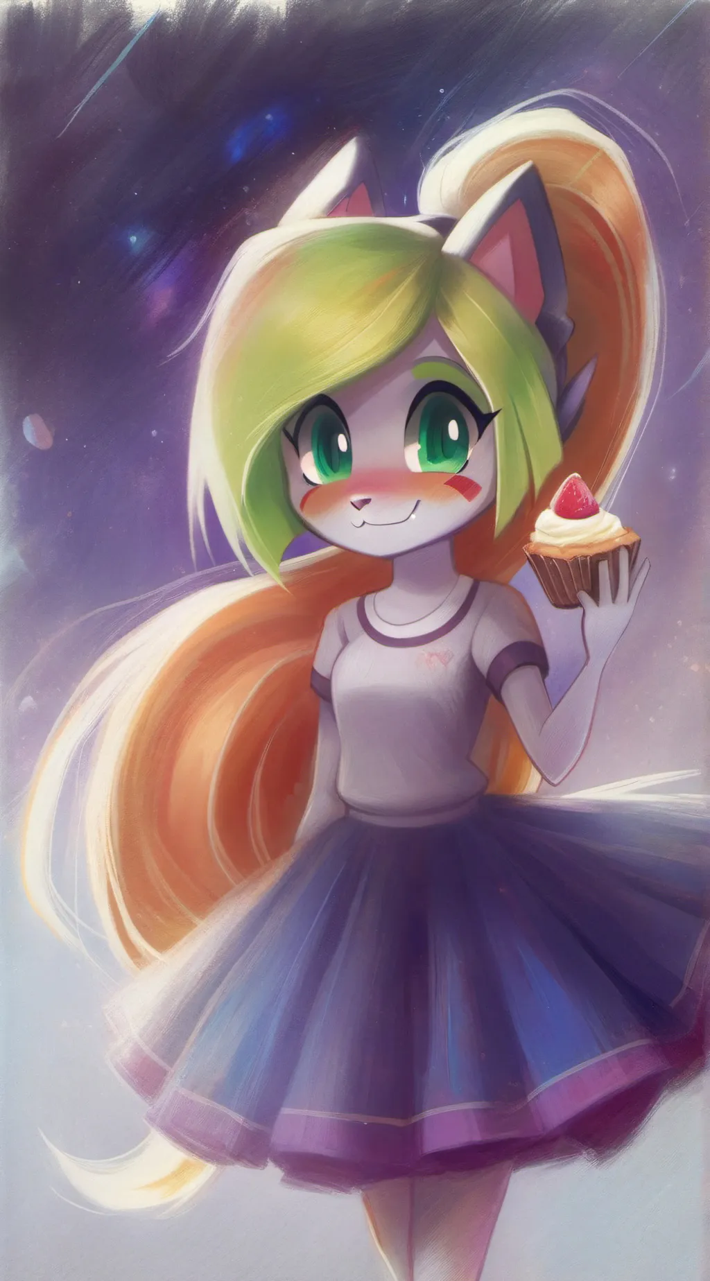 ai character: Flo background