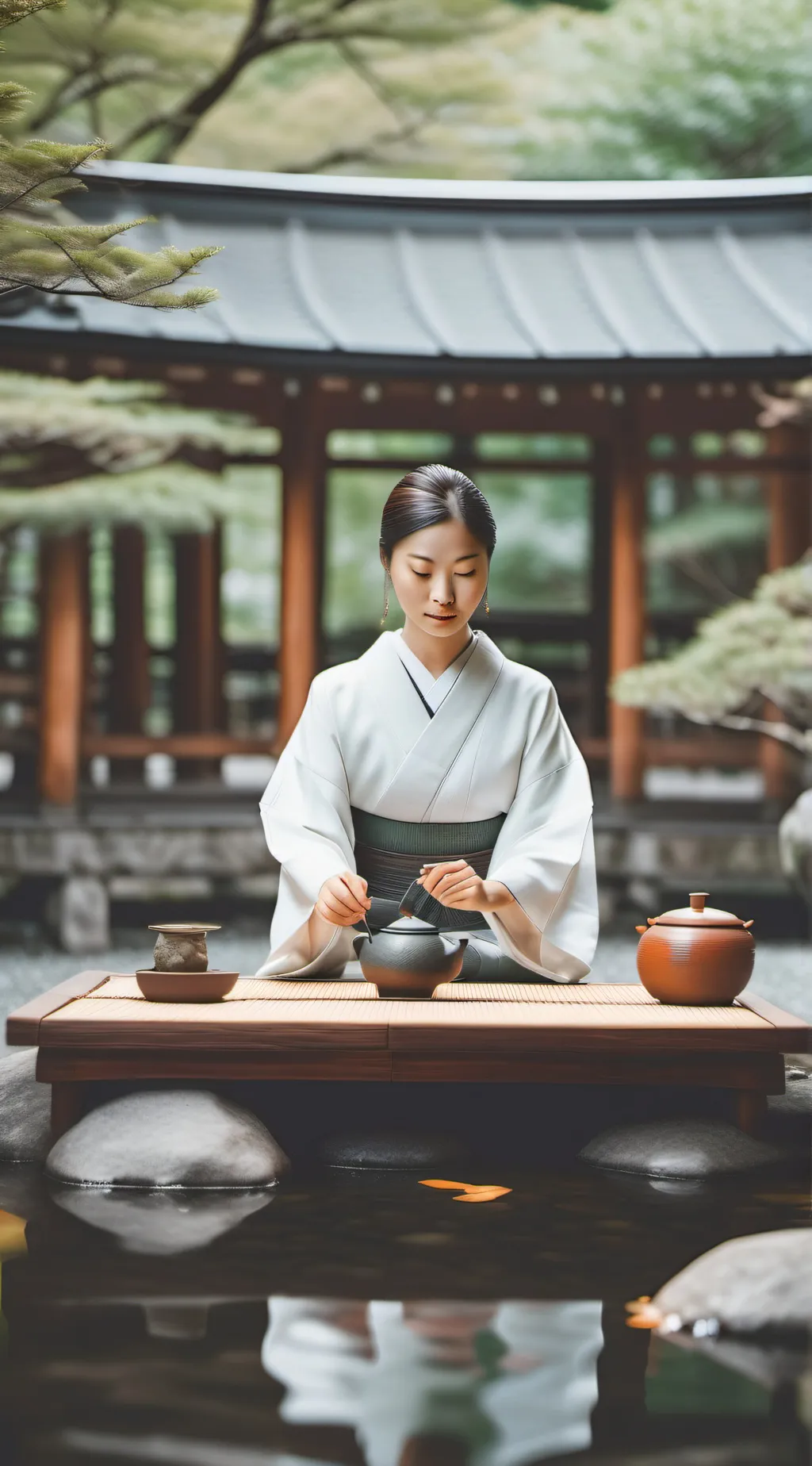 ai character: japanese teacher background